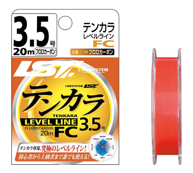 Флюорокарбон LINESYSTEM Tenkara Level Line FC 20m 3.5 (0,31mm) купить c доставкой