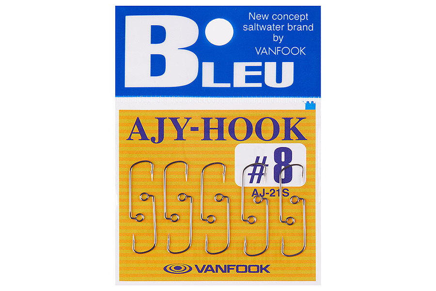 Офсетные крючки VANFOOK AJ-21S 8 серебристый купить c доставкой