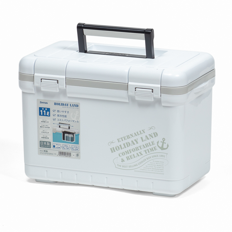 Термобокс SHINWA Holiday Land Cooler 11H белый купить c доставкой