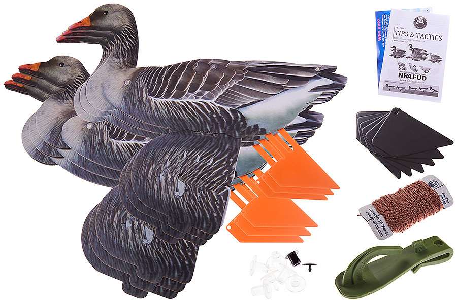 Набор гусей NRA FUD Greylag (Серый) RU-GL (set-6pcs) купить c доставкой