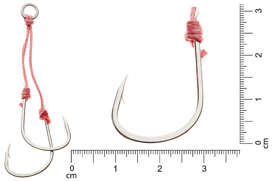 Крючки HIGASHI Double assist hook DAH34 1/0 купить c доставкой