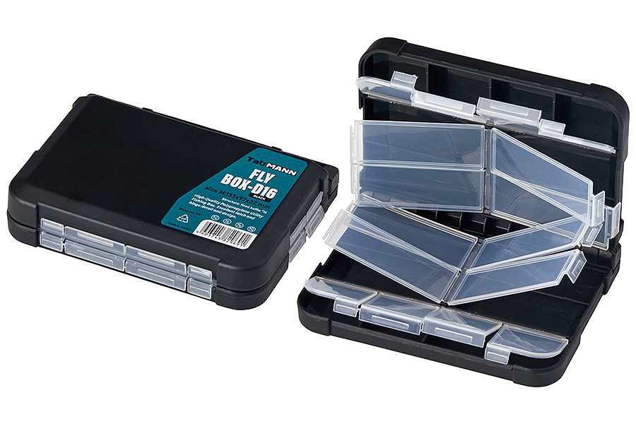 Коробка TauMANN Fly Box D16 черный (133x97x32) купить c доставкой