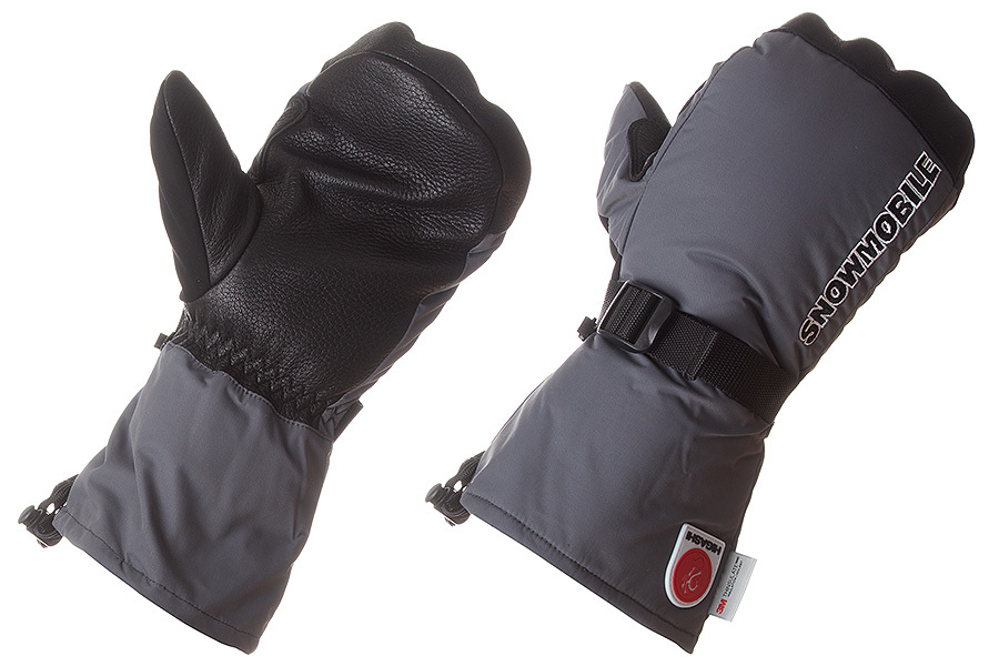 Варежки HIGASHI Snowmobile Grey, L купить c доставкой