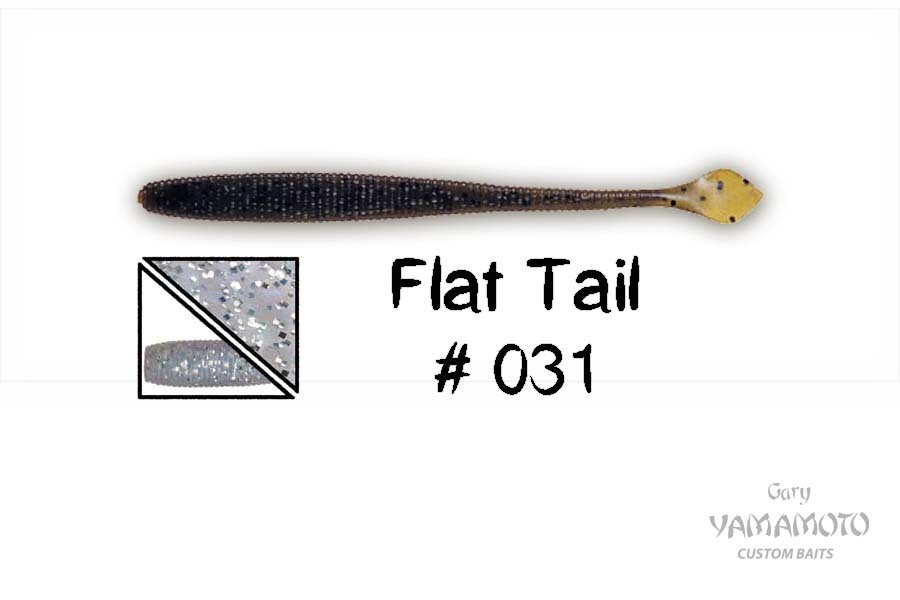 Приманка GARY YAMAMOTO Flat Tail 4.5