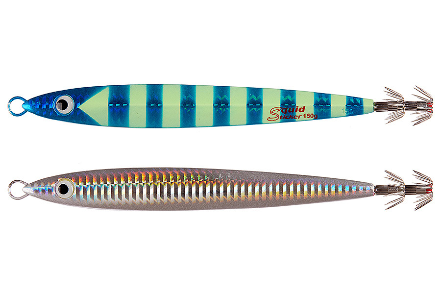 Кальмарница ASARI Squid Sticker 150гр, 03 Blue-Lumo купить c доставкой