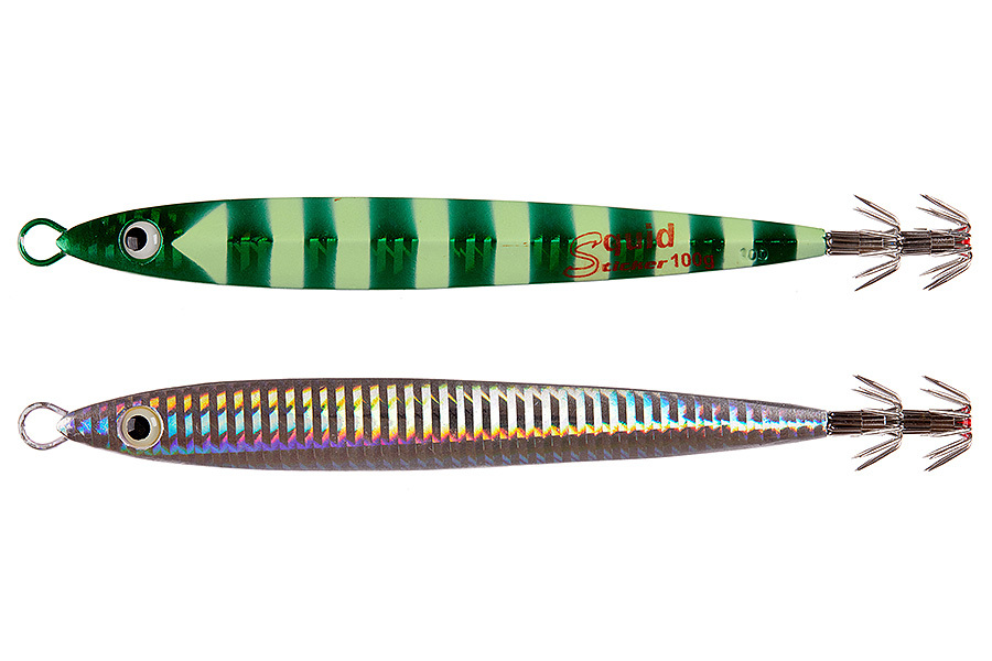 Кальмарница ASARI Squid Sticker 100гр 05 Green Lumo купить c доставкой