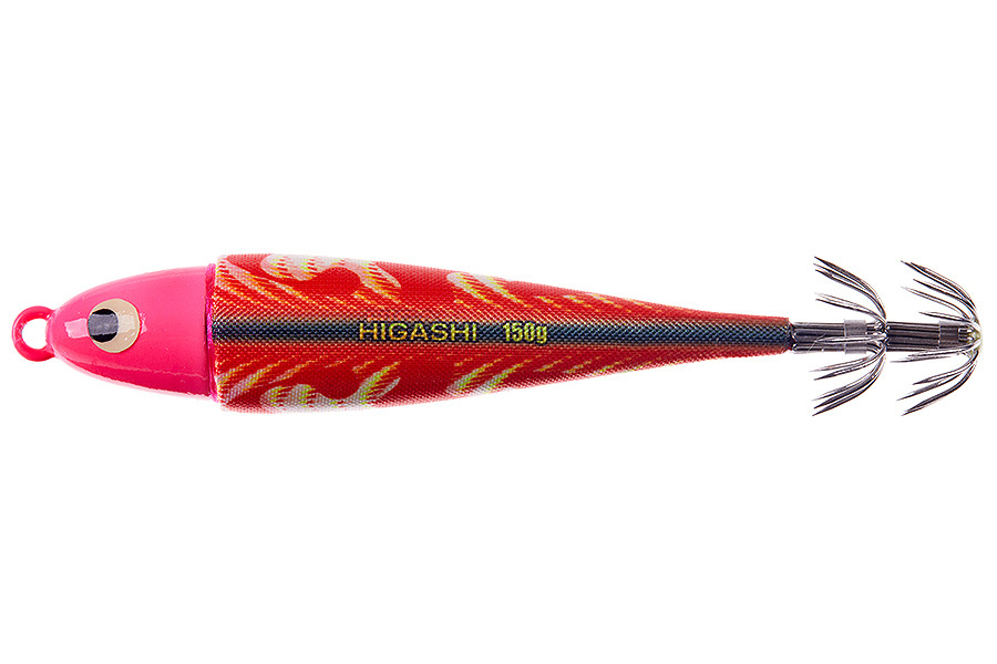 Кальмарница HIGASHI Squid Cloth sinker 150g, 08 Red Shad купить c доставкой