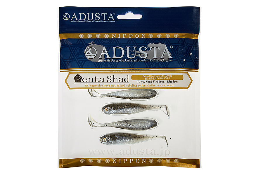 Приманка ADUSTA Penta shad 2