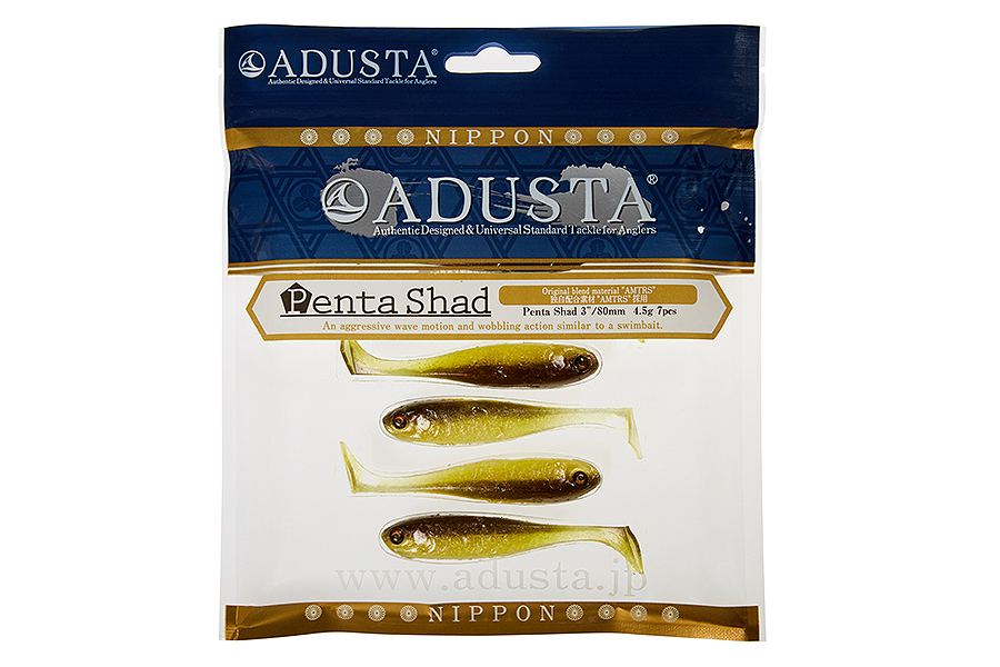 Приманка ADUSTA Penta shad 2