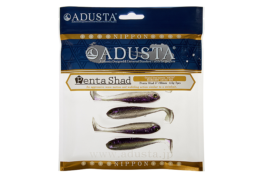 Приманка ADUSTA Penta shad 4