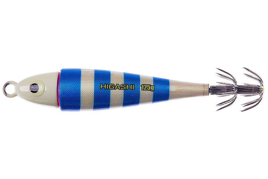 Кальмарница HIGASHI Squid Cloth sinker 125g, 10 Aqua синий купить c доставкой