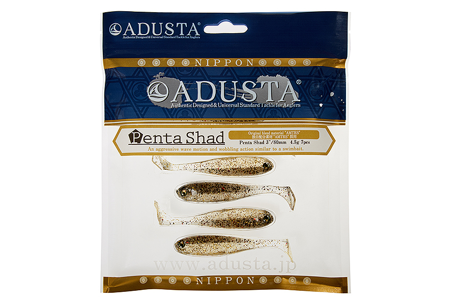Приманка ADUSTA Penta shad 4