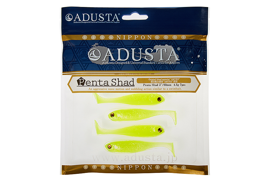Приманка ADUSTA Penta shad 4