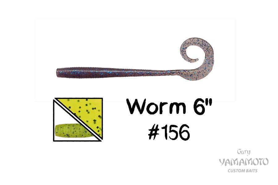 Приманка GARY YAMAMOTO Worm 6
