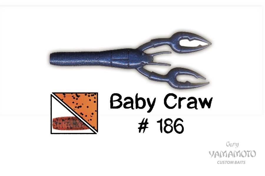 Приманка GARY YAMAMOTO Baby Craw 3.75