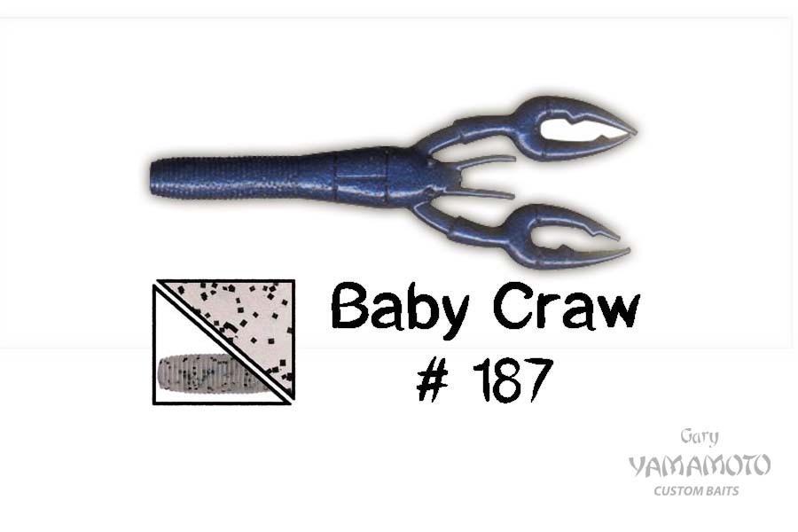 Приманка GARY YAMAMOTO Baby Craw 3.75