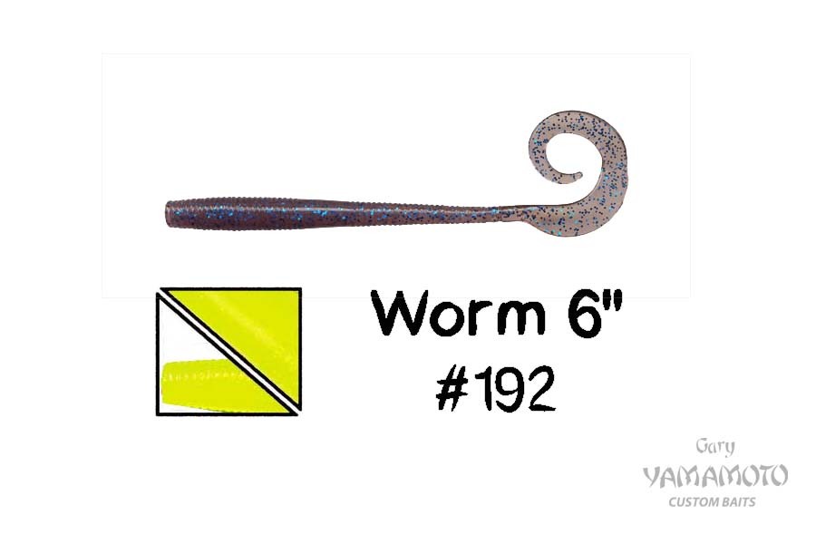 Приманка GARY YAMAMOTO Worm 6