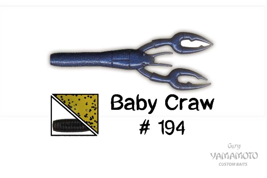 Приманка GARY YAMAMOTO Baby Craw 3.75