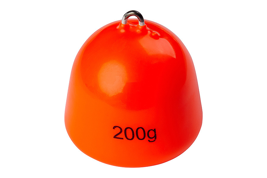 Грузило HIGASHI Bell Sinker Fluo orange, 150гр купить c доставкой