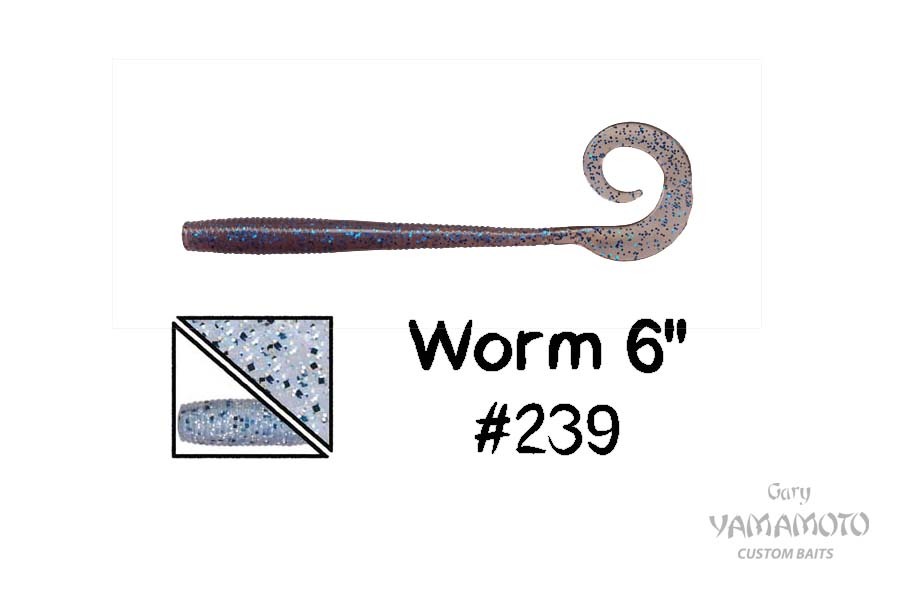 Приманка GARY YAMAMOTO Worm 6