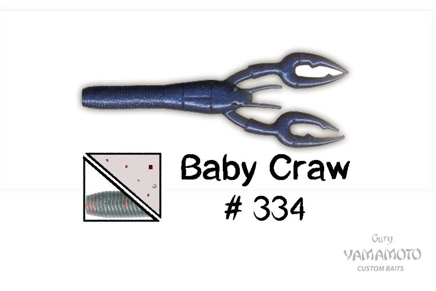 Приманка GARY YAMAMOTO Baby Craw 3.75