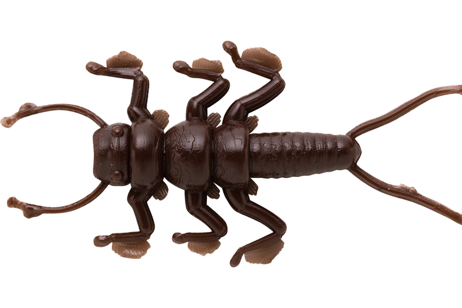 Приманка NIKKO Stonefly Nimphs Onichoro 19мм, коричневый купить c доставкой