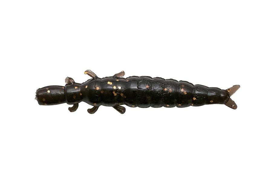 Приманка NIKKO Dappy Caddisfly S 23мм, Brown золотистый Glitter купить c доставкой
