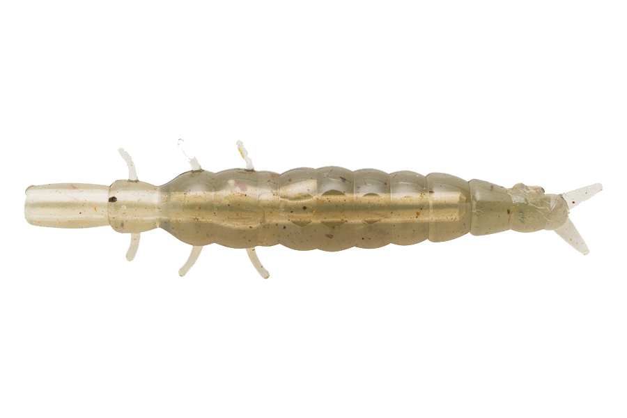 Приманка NIKKO Caddisfly Larvae S 23мм, Clear Olive (олива) купить c доставкой