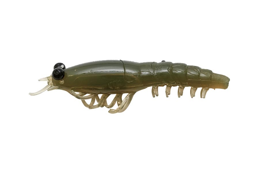 Приманка NIKKO Dappy Saruebi Shrimp 76мм, Fathom зеленый купить c доставкой