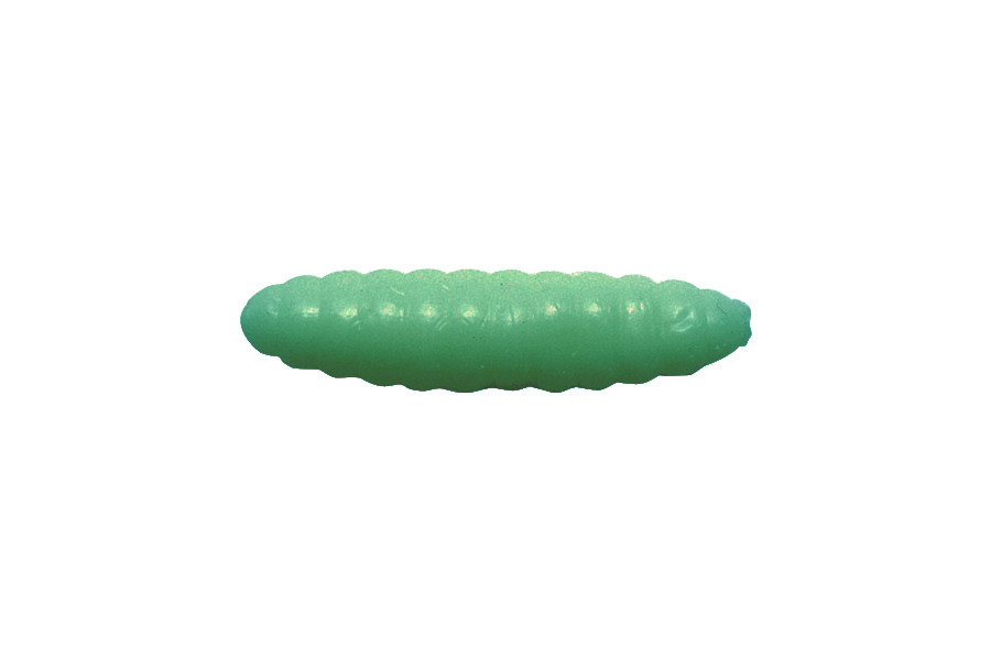 Приманка NIKKO Waxworm 24мм, зеленый купить c доставкой