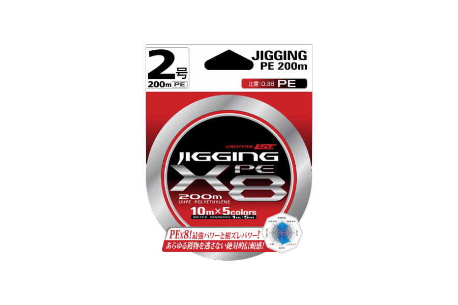 Шнур рыболовный LINESYSTEM Jigging PE X8 1.5 (200m) купить c доставкой