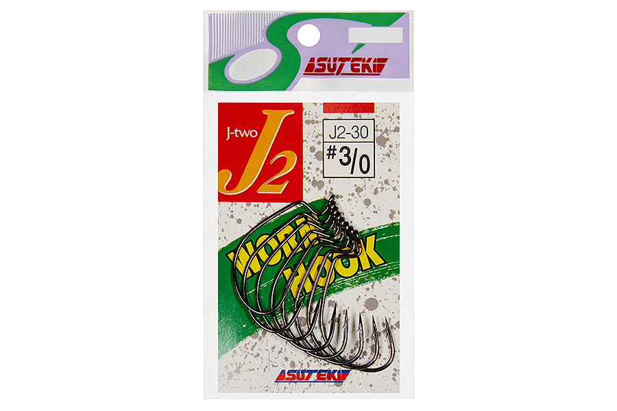 Офсетный крючок YAMAI Worm Hook J-2 1/0 купить c доставкой
