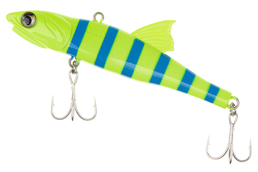 Воблер LITTLE JACK Forma Adict 68mm 15g,  Zebra желтый синий купить c доставкой