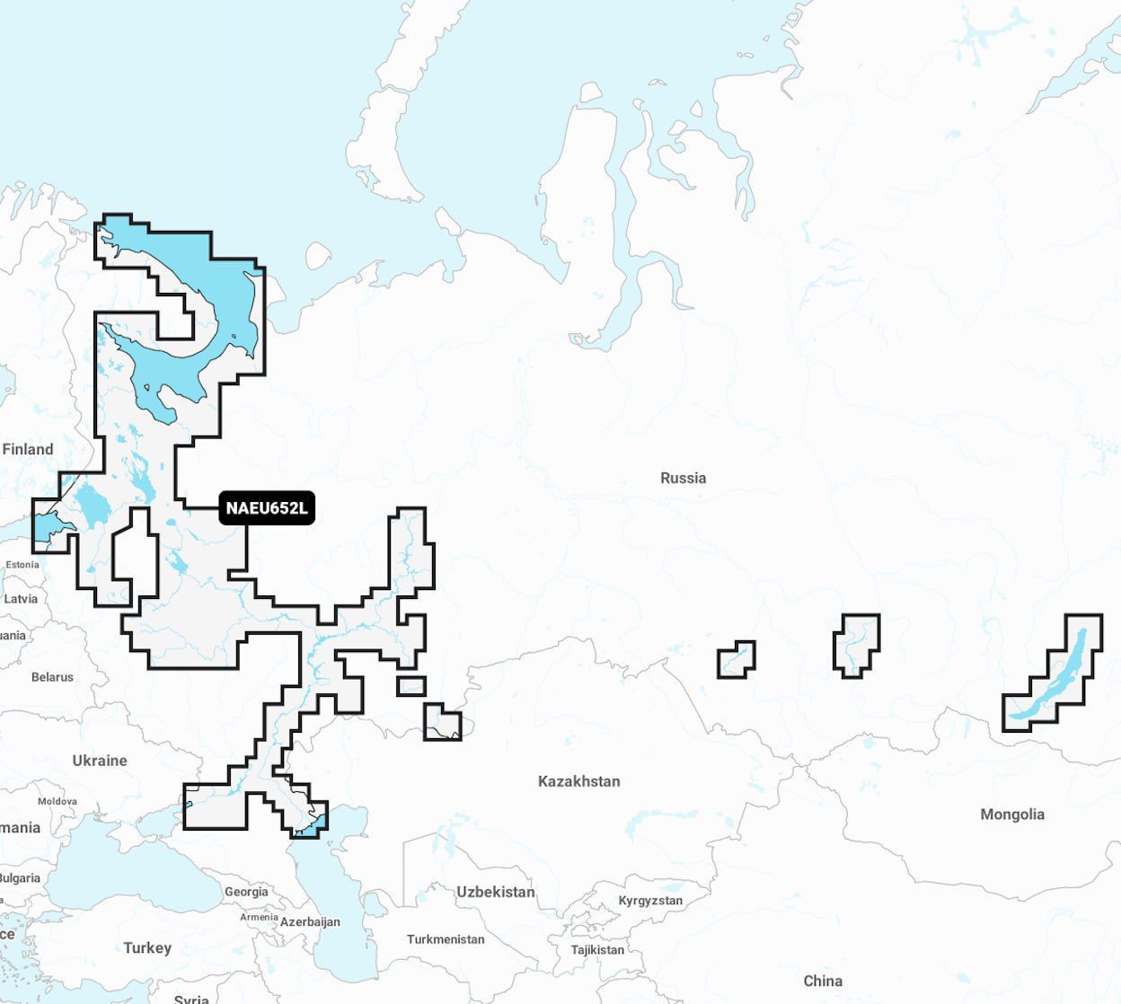 Карта Navionics Европейская часть РФ, Балтийское, Черное, Белое, Баренцово море, Калининград, Байкал купить c доставкой