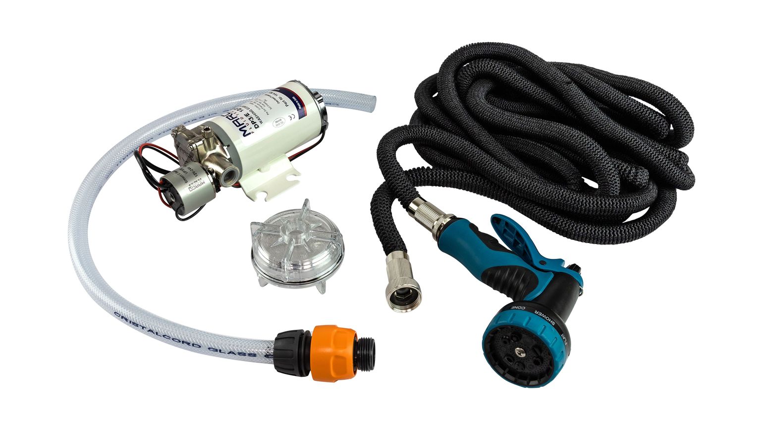 Комплект для мытья палубы Marco DP3/E Washdown Kit, 12/24 В, 14 л/мин, 43.5 PSI (3 бар) купить c доставкой