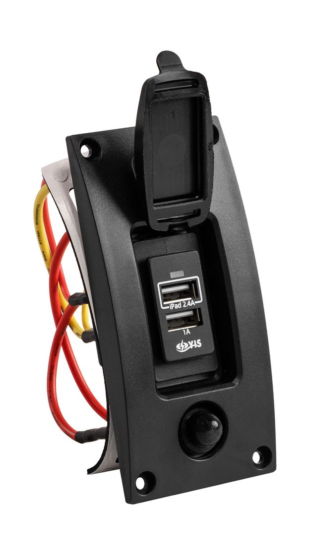 Панель с 2-мя USB-разъемами купить c доставкой