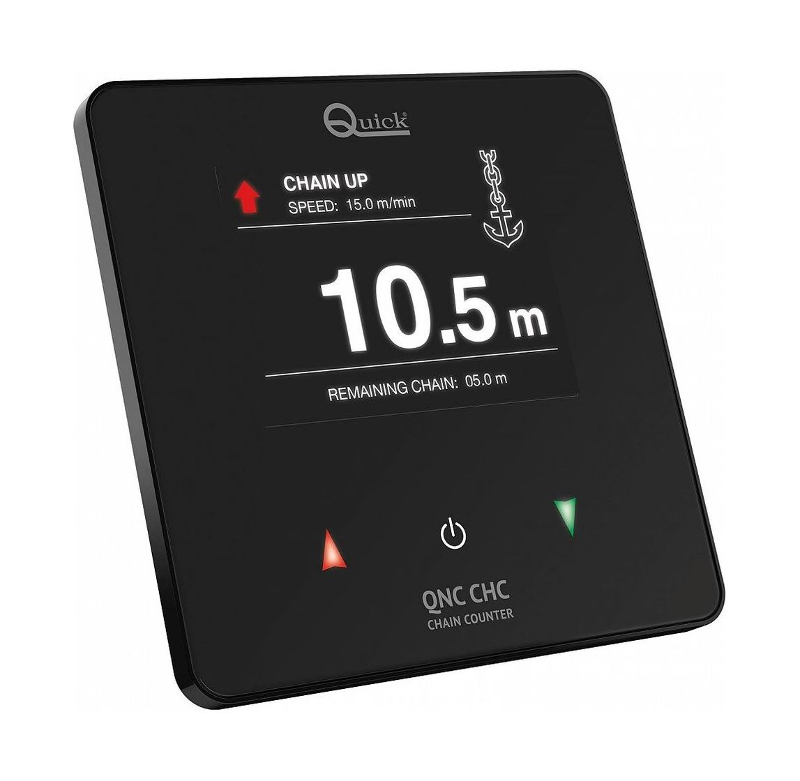 Счетчик цепи для якорной лебедки, QNC CHC, врезной, Quick купить c доставкой